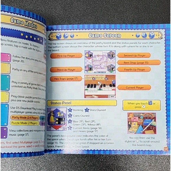 Case and Manual Only NO GAME Mario Party DS Nintendo DS Authentic NO GAME - READ - Picture 4 of 4